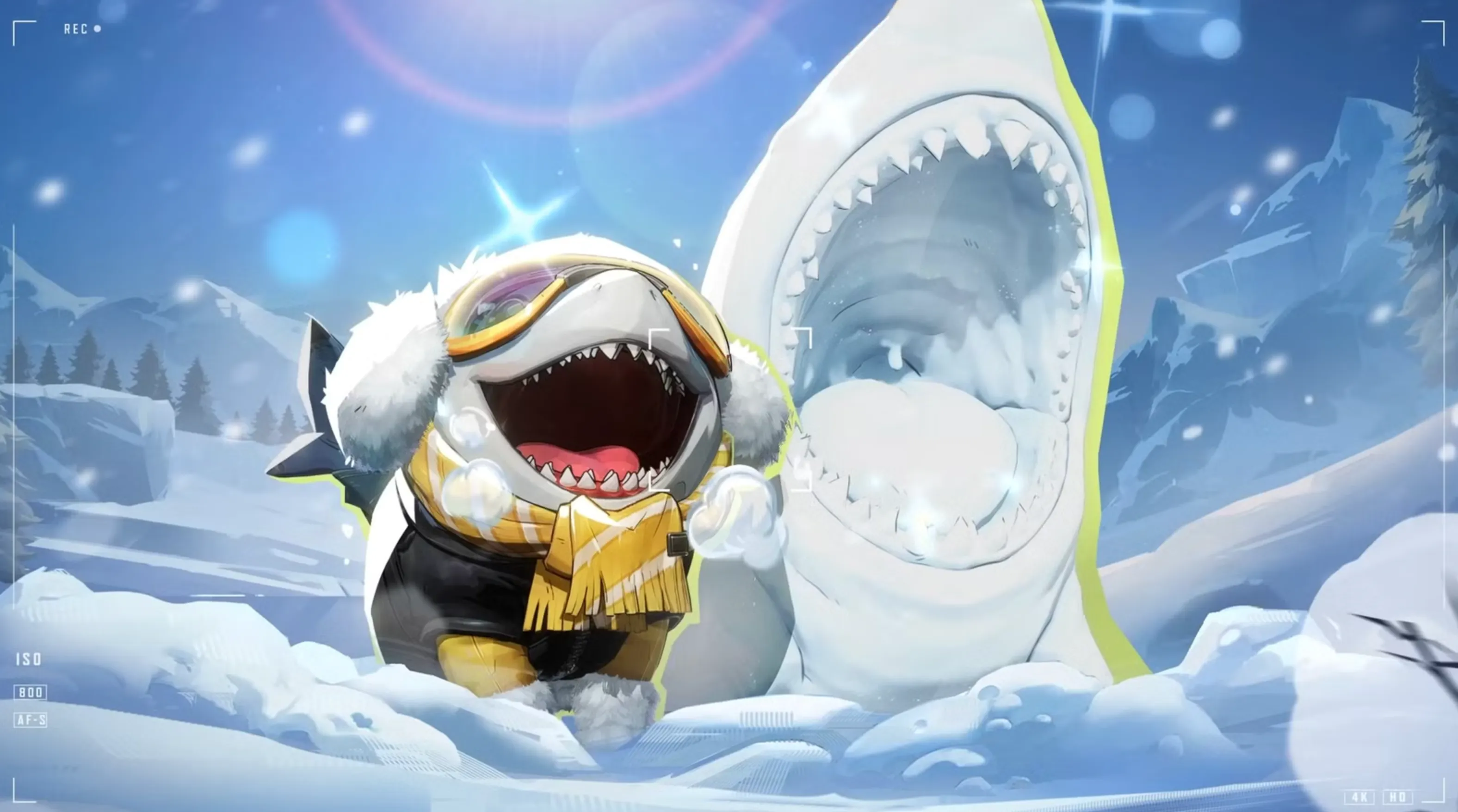 Jeff the Land Shark and deadpool duo